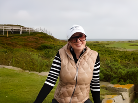 Laura Kowohl, Profigolfspielerin und Influencerin aus Berlin