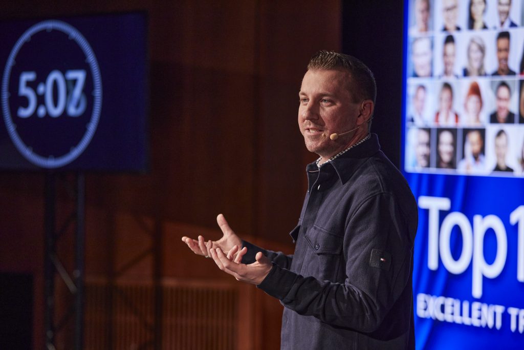 Torsten Schröder beim Speakers Excellence Slam 2022